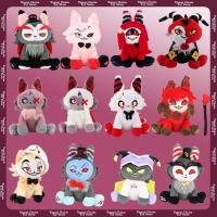 Muñeco De Peluche Hazbin Hotel Divertido Alastor Charlie Vaggie Adam Meow Suave Relleno De Algodón Regalo De Cumpleaños Para Niños - details 0