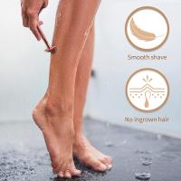 Afeitadora De Seguridad Con Mango Pesado De Latón Y 5 Recambios De Hoja Doble Para Hombres Diseñada Para Piel Gruesa - details 2
