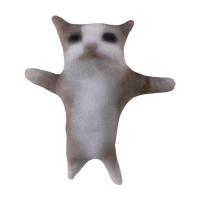 Juguete De Gato Divertido Y Feliz En Peluche Animal De Muñeco Suave Para Niños Y Adultos Regalos De Cumpleaños Y Navidad Accesorio De Sueño Interactivo - details 5