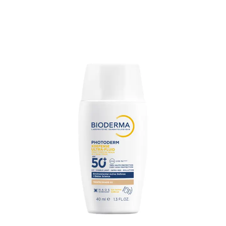 Bioderma Photoderm XDefense Ultrafluido SPF50+ Tono 02 40mL - 1