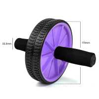 Ociodual OcioDual Rueda Abdominal, Rodillo Abdominales, Rueda Abdominales con Mango, Ejercicio en Casa, Gym en Casa, Core, Flexibilidad y Fuerza, Roller Gimnasio en Casa, Rodillo Abdominal, Violeta - details 3