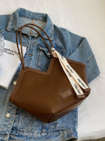Bolso De Hombre Para Mujer Diseño Moda Nueva Línea Tote De PU Con Cierres De Cremallera Y Dos Manijas Estilo Casual - details 16