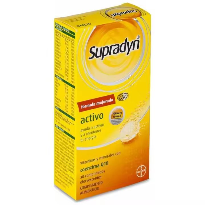 Supradyn Activo, 30 Comprimidos Efervescentes - 1