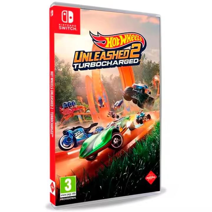 HOT WHEELS UNLEASHED 2 TurboCharged Nintendo Switch - Nuevo a Estrenar - PAL España - Plaion - Milestone - Carreras - Conducción - 1