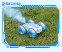 Coche RC De 2.4GH LED Amphibio Para Niños Juguetes De Control Remoto Doble Cara Rolling Jet Regalo Para Niños Mayores De 6 Años - details 9