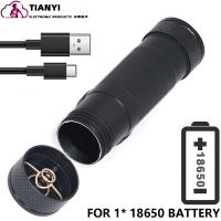 Linterna Frontal De Aleación De Aluminio Con Foco Variable Luz Fuerte Alcance Largo Impermeable Recargable Larga Vida Para Camping Y Senderismo - details 4