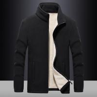 Chaqueta De Piel De Oveja Para Hombres Con Forro De Poliéster Y Algodón Chaqueta Deportiva Cálida Talla Grande L-4XL Para Invierno - details 6
