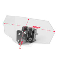 Extensión De Parabrisas Para Motocicleta Suzuki V-Strom 650 1000 XT Deflektor De Aire Spoiler Ventilación De Viento - details 6