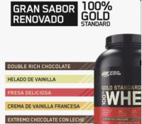 Whey Gold Standard, 100% Whey, 71 Dosis, 2.25 kg, Sabor Strawberry -Cookies and cream -Vainilla ICE cream-French Vanilla Creme-Extreme milk Chocolate-Doble rich chocolate - details 2