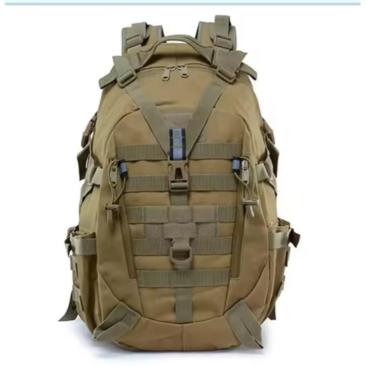 Prowalk Mochila Táctica Cruce 30 Litros – Unisex - Multifuncional, Impermeable y con Sistema Molle EDC. Ideal para Viajes y Actividades al Aire Libre como Rutas, Camping, Excursiones y Senderismo - 1