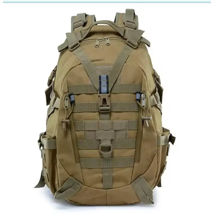 Prowalk Mochila Táctica Cruce 30 Litros – Unisex - Multifuncional, Impermeable y con Sistema Molle EDC. Ideal para Viajes y Actividades al Aire Libre como Rutas, Camping, Excursiones y Senderismo - 1