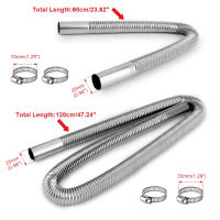 Pipeta De Escape Para Calentador De Aire Al Aire Libre En Acero Inoxidable Tubo De Gas De 60cm 120cm LD 2.5CM Para Calentadores Eberspacher Y Propex - details 1
