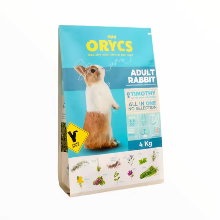 Miniorycs Alimento Natural en pellet para Conejos Adultos - 1