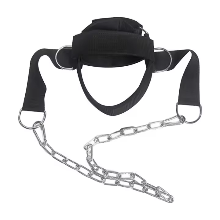 Almohadilla De Entrenamiento Para Cuello Y Cabeza Correa Ajustable De Ejercicio Para Fortalecimiento De Los Musculos Del Cuello Capacidad De Soporte De Peso En El Gimnasio Fitness - 1