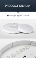 Lámpara De Techo LED Con Sensor De Movimiento 110V 220V Moderna Iluminación Nocturna Para Entrada Balcón Luz Inteligente Celing Lustre - details 9
