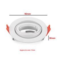 10pcs Instalaciones De Luz LED Redonda Gu10 Soporte De Luz Ajustable Aluminio Caja De Luz LED MR16 Para Vestíbulo - details 5