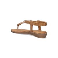 Sandalias planas de Mujer EXE 8013-5 BROWN ESCLAVA STRASS BROWN 35804 25V - details 4