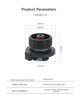 Adaptador De Botella De Gas Para Estufa De Montaña Alta CAMPINGMOON BKZ11 Accesorio De Camping Al Aire Libre Tipo Tarjeta Longitudinal De Tanque De Gas a Plano - details 1