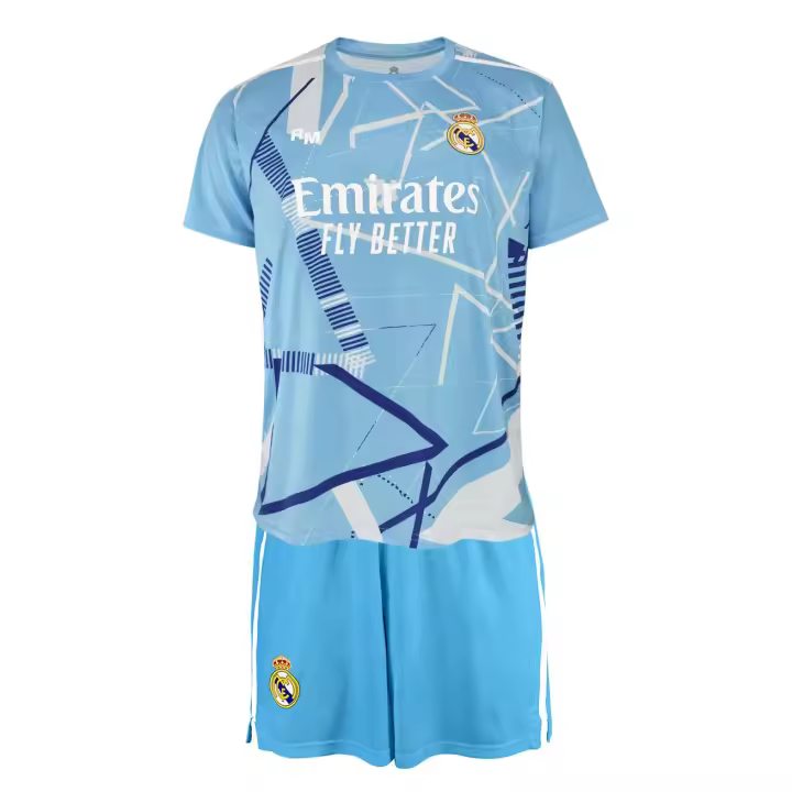 Real Madrid Equipación Fútbol Portero Courtois para Niño. Producto Oficial Licenciado o Réplica Autorizada Temporada 2024/25 - 1