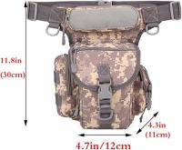 Riñonera multiusos para senderismo, táctica, Militar, para correr, acampar, motociclismo, ciclismo, Bolso de hombro - details 0