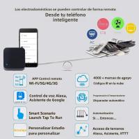 Control remoto inalámbrico WiFi Universal IR Tuya Para Hogar Inteligente Compatible Con TV DVD AUD AC Funciona Con Amz Alexa Google Home - details 0