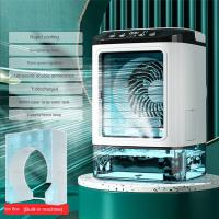 Ventilador frío de pulverización para el hogar, Mini USB, refrigeración de escritorio, aire acondicionado pequeño, ventilador portátil de agua húmeda y fría - details 7