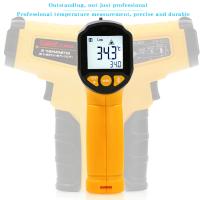 Termómetro Infrarrojo No Contacto ZL380A Industrial De Precisión Alta Medidor De Temperatura Electrónico Portátil Para El Hogar - details 9