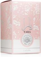 Yara Rosa Perfume Árabe, Lattafa Original 100ML - Incluye Atomizador 5ml - Lacosvi Recargable De Perfume Dulce de Frutas Tropicales, Vainilla y Sándalo - Regalo para Mujer - details 0