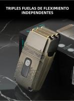 VGR Afeitadora Profesional Eléctrica Para Hombres Cincel De Barba Impermeable Con Pantalla Digital Afeitadora De Cabello Metálica V-335 - details 3