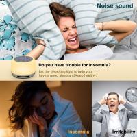 Máquina de sonido para dormir 24 tipos de sonido natural calmante 7 tipos de luces respiratorias de color y luces nocturnas con función de memoria de cronómetro recargable máquina portátil de ruido blanco adecuada para bebés, niños y adultos - details 4