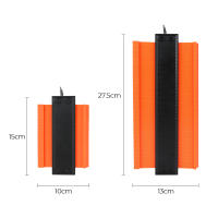 Laminate Tiles Meethulp Gauge Alloy Edge Shaping Wood Measure Ruler Adjustable Lock Contour Gauge Profile Duplicator Tool Para Tiling - details 13