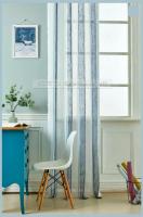 Cortinas de visillo lino y poliéster con estampado de doble color.140x260cm .Decoracion para hogar y oficina. - details 0