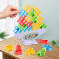 64 unids Tetra Torre equilibrio apilamiento Blocs juego, juego de mesa PARA 2 JUGADORES + juego la familia [DB] - details 1