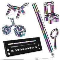 Bolígrafo Magnético Multifuncional Para Aliviar La Ansiedad Y El Fidgeting Bolígrafo De Decompresión Con Punto De Escritura De 0.5mm Regalo Único Para Amigos - details 5