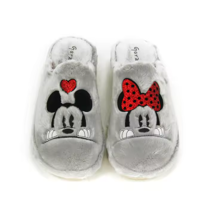 Garzón mod. P281.275 zapatilla casa para mujer en lana acrílica, sin cordones - 1