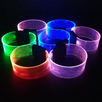 Pulseras LED Luminosas Para Deportes Al Aire Libre Y Fiestas. Pack De 10/20/50 Piezas. Brillo Duradero Para Halloween Y Otras Ocasiones. - details 7