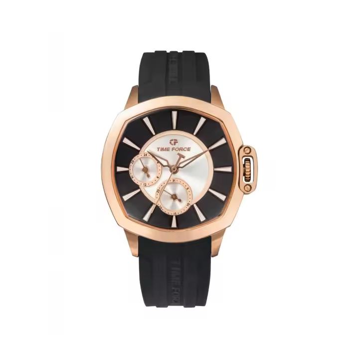 Reloj Time Force Saratoga TF5029LR-01 | Oro Rosa, Sumergible 5atm - 1