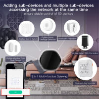Hub Gateway Multi-Modo Tuya ZigBee Para Casa Inteligente Wireless Bridge Malla Bluetooth IR Control Remoto Alexa Google Smart Life - details 1