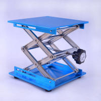 Mesa De Elevación 100x100x160mm Juego De Palancas De Laboratorio Plataforma De Trabajo Para Carpintería Y Router - details 6