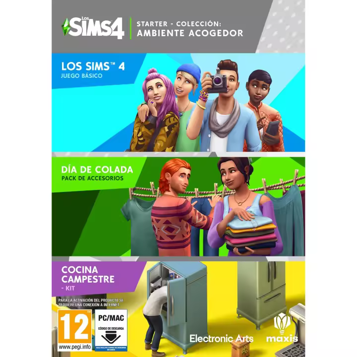 Die Sims 4 Clean & Cosy Bundle Pc [Pal Esp] - Nuevo - 1