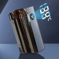 GPUHOLD Disipador De Calor Para SSD M.2 Con Pantalla De Temperatura Doble Tubo De Cobre NVME/NGFF 2280 Radiador Para Disco Duro SSD Sólido - details 3