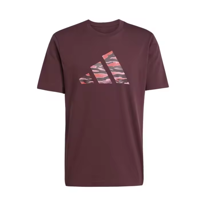 Camiseta ADIDAS M C CAMO LOGO T JI6769 Granate - 1