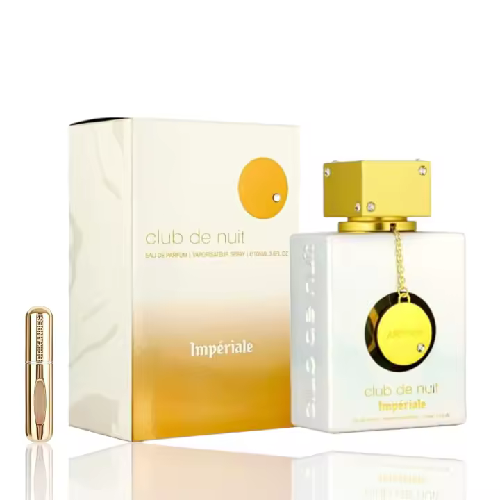 Perfume Armaf Club de Nuit White Imperiale (Original)eau de parfum para mujer 105 ml+REGALO Atomizador 5ML DRIKANBEST recargable - 1