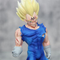 Figura De Acción Dragon Ball Z Majin Vegeta 20CM Super Saiyan Colección GK PVC Juguete Para Niños Regalo De Cumpleaños - details 1
