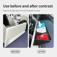 Accesorios De Interior Para Coche Xpeng G6 2023-2024 Caja De Almacenamiento Para Pantalla Central Y Tablero Organizador De Espacio Con Material ABS+PVC - details 5