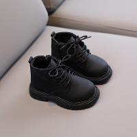 Botas De Otoño Para Niños Y Niñas Con Diseño De Cordones Y Cierre De Cremallera Antideslizantes Cómodas Y Estilosas Para Niños Y Niñas - details 6