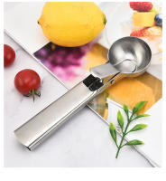 Cuchara De Helado De Acero Inoxidable Herramienta Para Servir Helado Comercial Y Doméstico Forma De Cuchara Para Melón Y Leche Caliente - details 9