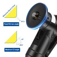 Máquina De Chamfering Portátil Pneumática 30000RPM Con Corte De 45° Y Aditamento Mini Herramienta Aérea Con Enchufe De 1/4" Para Desburde - details 2