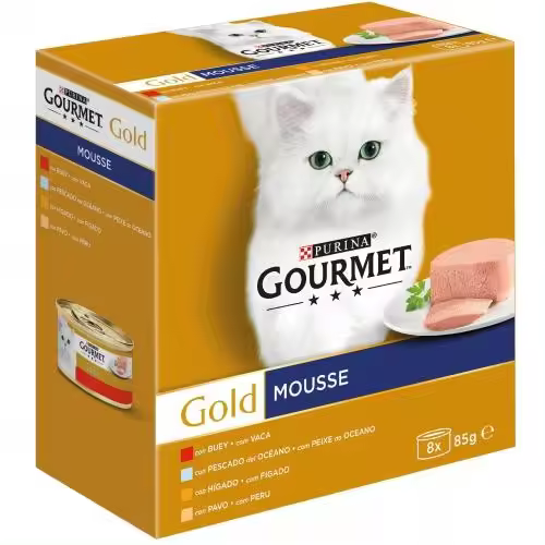 GOURMET GOLD Mousse Surtido Multipack (8x85g) - 1