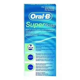 Oral B Oral-B Super Floss Seda Dental 50 Hilos - 1